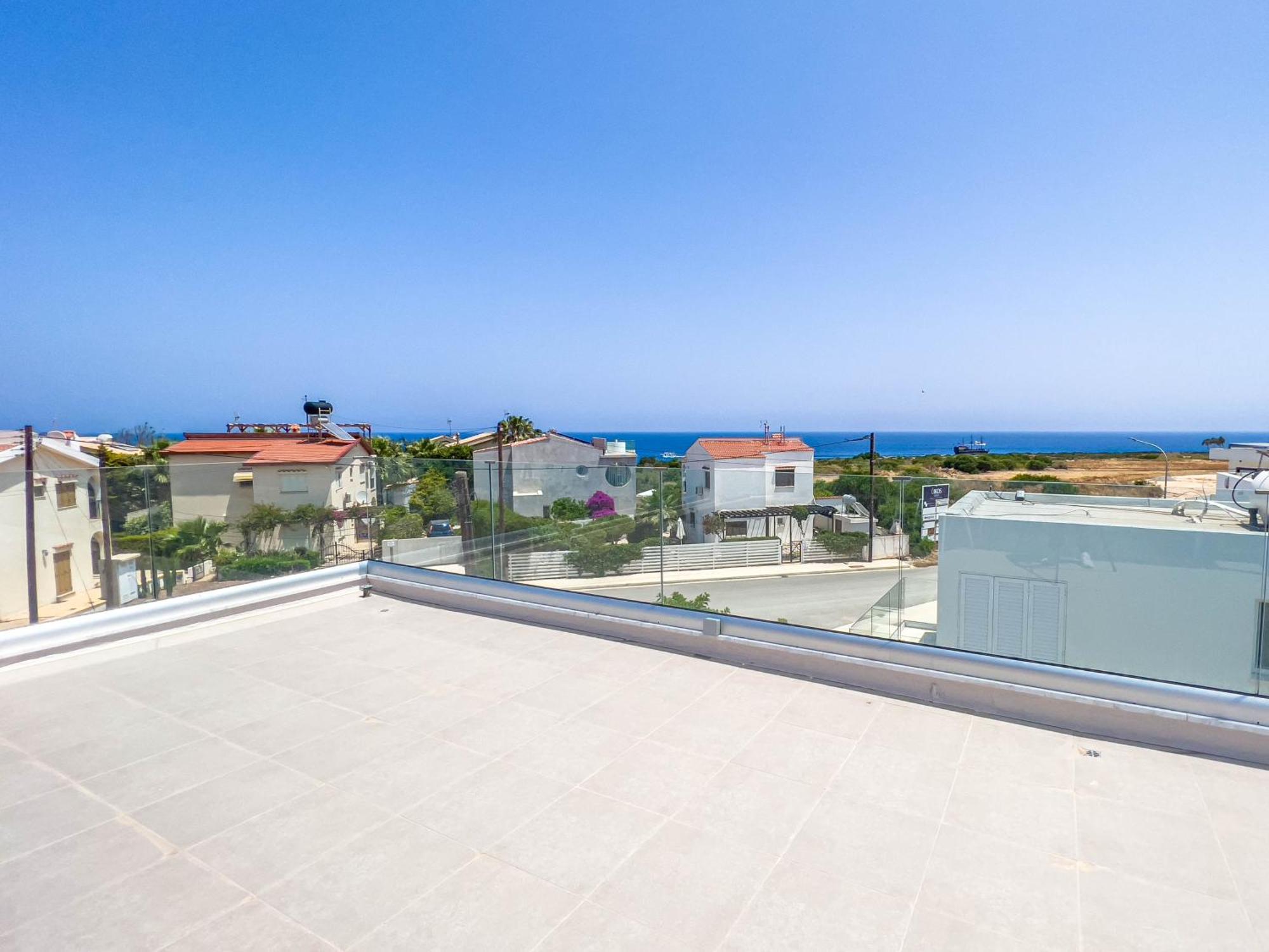 Geo Panoramic Villa +Pool +Game Room +Gym Protaras Exterior photo